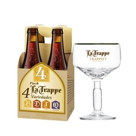 Giftpack La Trappe 4x330ml Copa Original Tienda De Cervezas