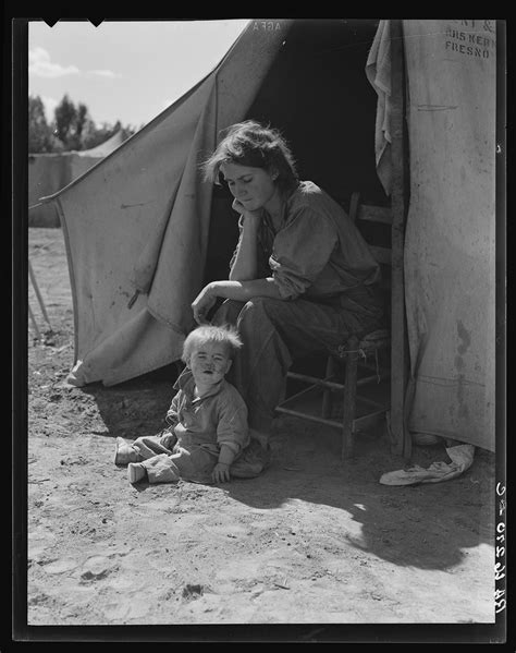 Dorothea Lange Migrant Mother Series