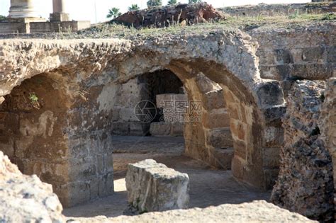 地中海文明突尼斯古代迦太基安东浴缸大理石高清图片下载 正版图片307778612 摄图网