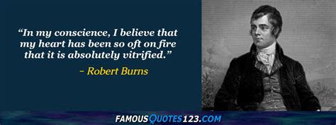 Robert Burns Quotes on Character, Drama, God and Death