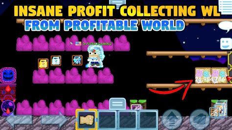 Insane Profit Collecting Wl From Profitable World Super Profit In Daily