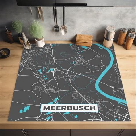 KitchenYeah Inductie Beschermer 78x78 Cm Meerbusch Stadskaart