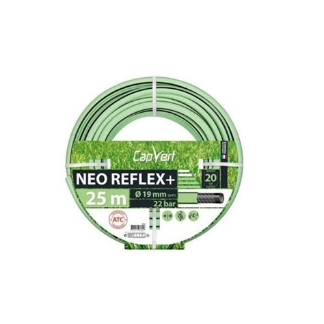 Tuyau d arrosage Néo Reflex Cap Vert Diamètre 19 mm Longueur 25 m