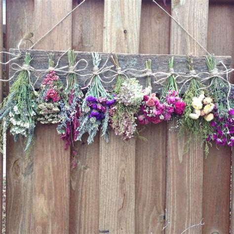 Dried Flower Drying Rack Dried Flower Arrangement Wall Decor Dried