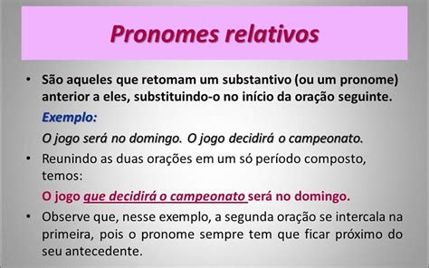 Pronome Relativo Resumo - Qual o pronome relativo? – techarex.net