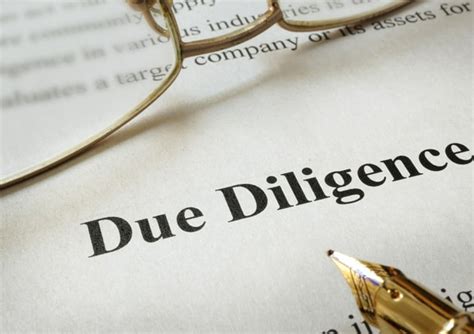 Conducting Due Diligence Step By Step Guide