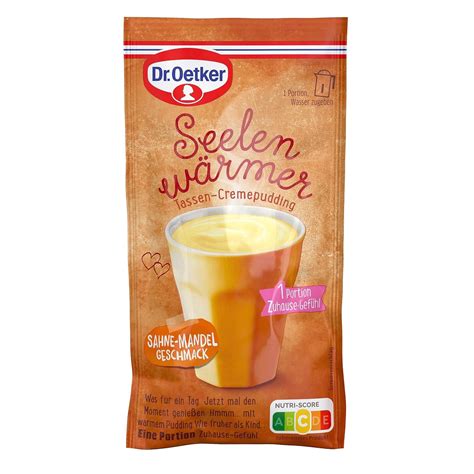 Dr Oetker Seelenw Rmer Tassen Cremepudding Sahne Mandel Geschmack Er