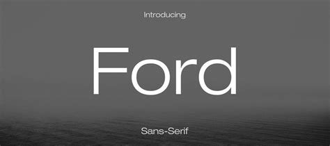 Ford Font Download | Free Font.Download