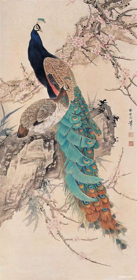 田世光花鸟画赏心悦目 田世光 1916年10月 1999年7月 师承张大千赵梦朱 吴镜汀于非闇 齐白石诸先生早年拜张大千门下为