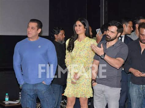 Salman Khan Katrina Kaif And Emraan Hashmi Attended A Tiger 3 Fan Meet