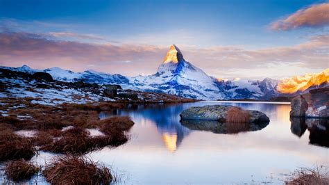 Mountain Matterhorn Alps Wallpapers - Wallpaper Cave