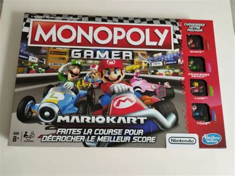 Monopoly Gamer Mario Kart Hasbro Complet Eur Picclick Fr