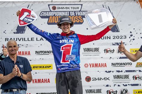 Mathis Valin Sacr Champion De France Junior Rauville Motocross