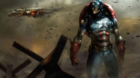 Wallpaper Superhero Marvel Comics Captain America Screenshot