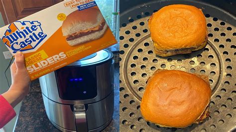 Air Fryer Frozen White Castle Burgers How To Cook White Castle