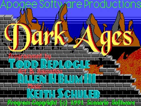 Download Dark Ages | DOS Games Archive