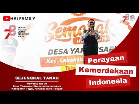 Sejengkal Tanah Mansyur S Uswanto Dangdut Cover Lomba Karaoke