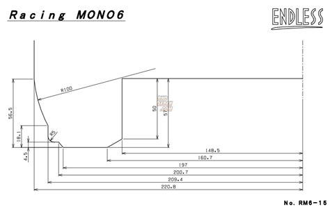 Endless Racing MONO6 Racing MONO6r System Inch Up Full Kit Type MX72