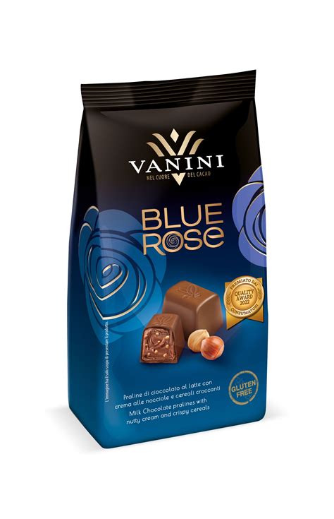 Buy Vanini Blue Rose Chocolate With Nutty Cream 120 G Online In Kuwait