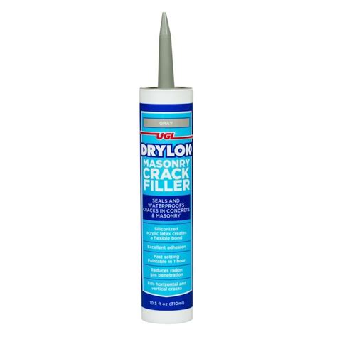 DRYLOK Masonry Caulk 10.5-oz Crack Filler in the Concrete & Mortar ...