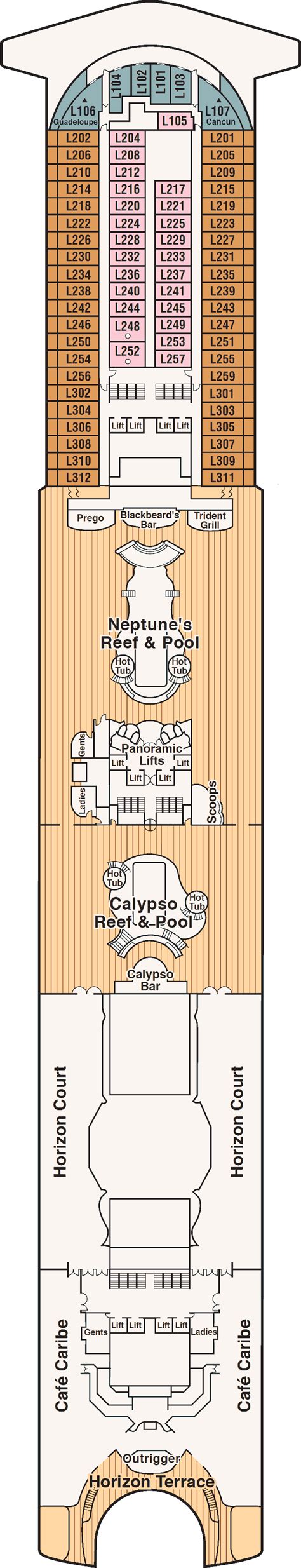 Caribbean Princess Floor Plan Floorplans Click