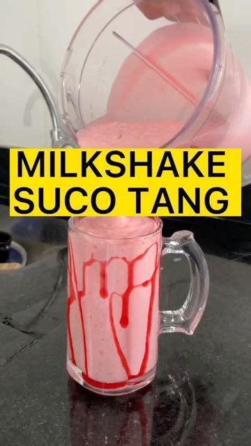 Receitas Da Nat Lia On Instagram Milk Shake Apenas