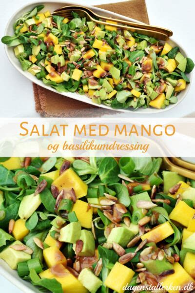 Salat Med Mango Forfriskende Salat Til Dine Middagsretter