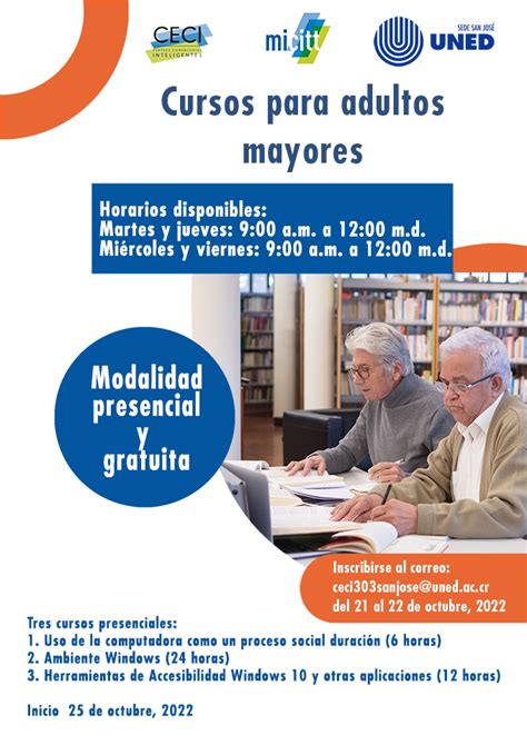 Cursos Para Adultos Mayores