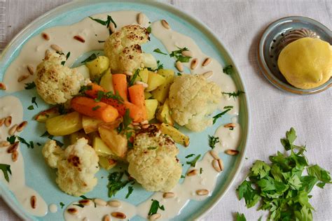 Blumenkohl Mit Tahini