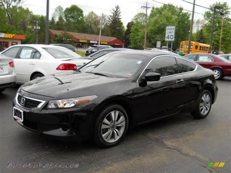 Black 2009 honda accord coupe for sale