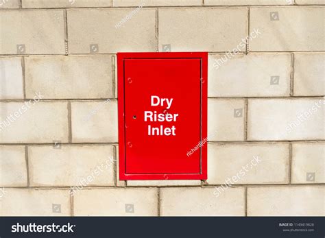 Dry Riser Inlet Box Red On Stock Photo 1149419828 Shutterstock