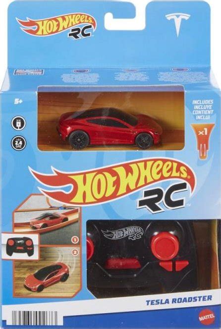 Mattel Hot Wheels Rc Tesla Roadster Erven Zbozi Cz