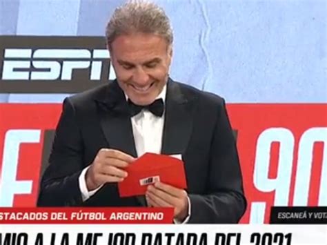 Desopilante Momento En Espn Oscar Ruggeri Eligió La Mejor Patada Del Año