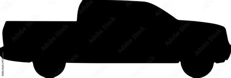 Pickup Truck Silhouettes Svg Truck Silhouette Stock Vector Adobe Stock