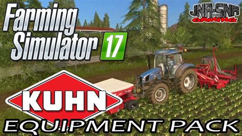 Farming Simulator Kuhn Equipment Pack Review Youtube