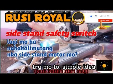 RUSI ROYAL SIDE STAND SAFETY SWITCH Diy YouTube