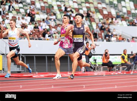 Tokyo Japan 19th May 2024 Kentaro Sato Athletics World Athletics Continental Tour Seiko