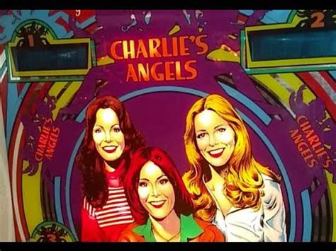 1978 Gottlieb CHARLIE S ANGELS Pinball Machine In Action Charlies