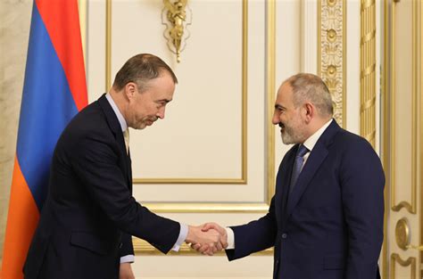 Prime Minister Pashinyan Received Toivo Klaar Infocom Am