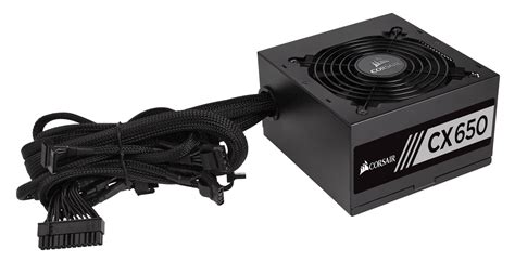 CX Series CX650 650 Watt 80 PLUS Bronze Certified ATX PSU