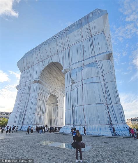 Larc De Triomphe Empaquet Par Christo Et Jeanne Claude Expositions