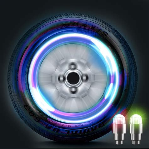 Led Motorfiets Wiel Licht Car Bike Wheel Tire Valv Grandado