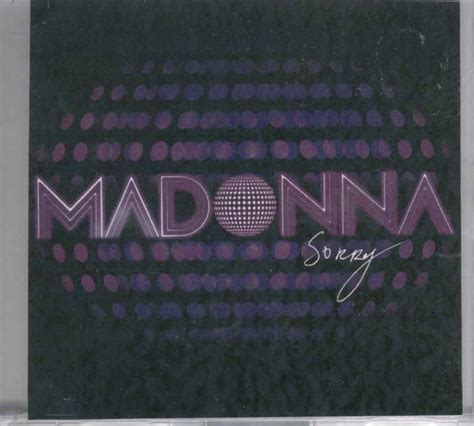 Madonna – Sorry (2005, CDr) - Discogs