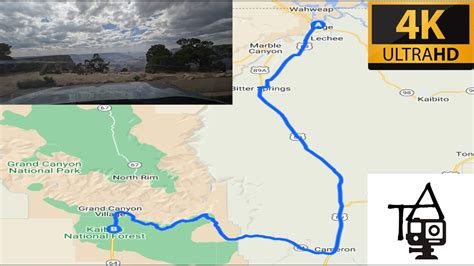 Page Az To Grand Canyon National Park In K Youtube