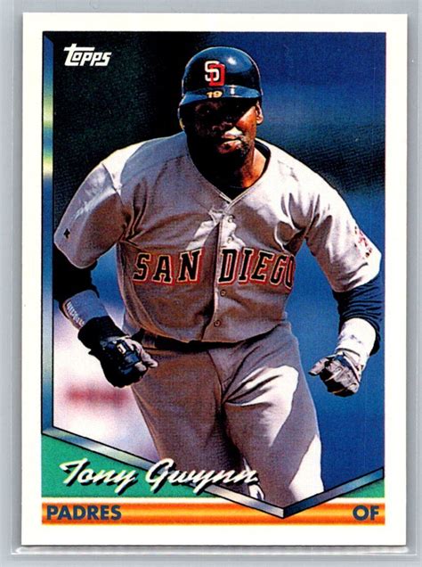 Tony Gwynn Topps Baseball The Cards Your Mom Threw Out Cmt