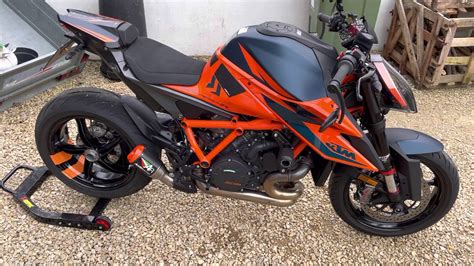 New Austin Racing GP1 Slip On Exhaust For My 2020 KTM Superduke 1290 R