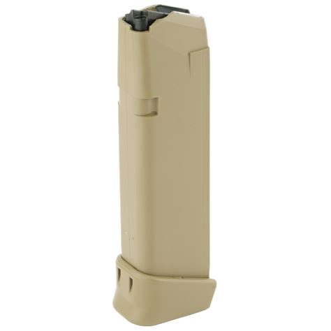 Glock Oem Magazine 19x G17 9mm 19rd Coyote Tan