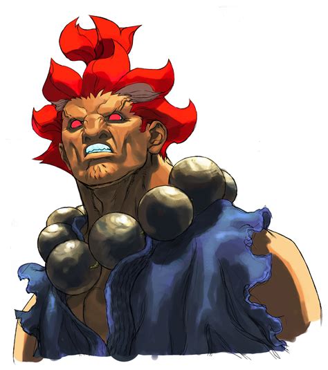 Akuma artwork #1, Street Fighter 3: High resolution