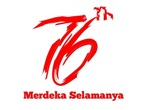 Konsep Logo Kemerdekaan Indonesia 76 Tahun By Me Gambar