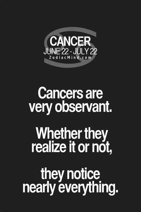 Cancer Zodiac Sign Quotes - ShortQuotes.cc